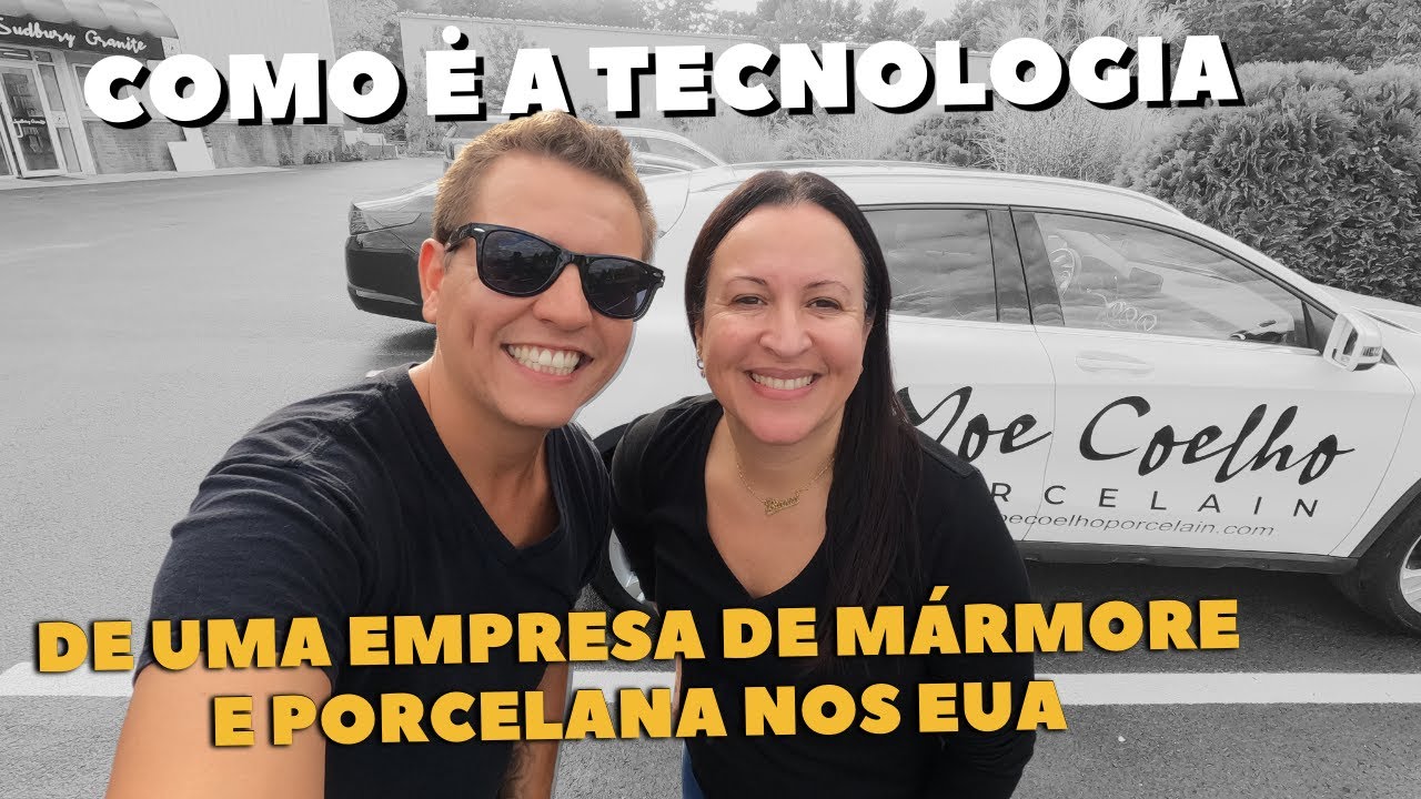 Impressionate a tecnologia do maquinário de uma empresa de mármore e porcelana em Massachusetts