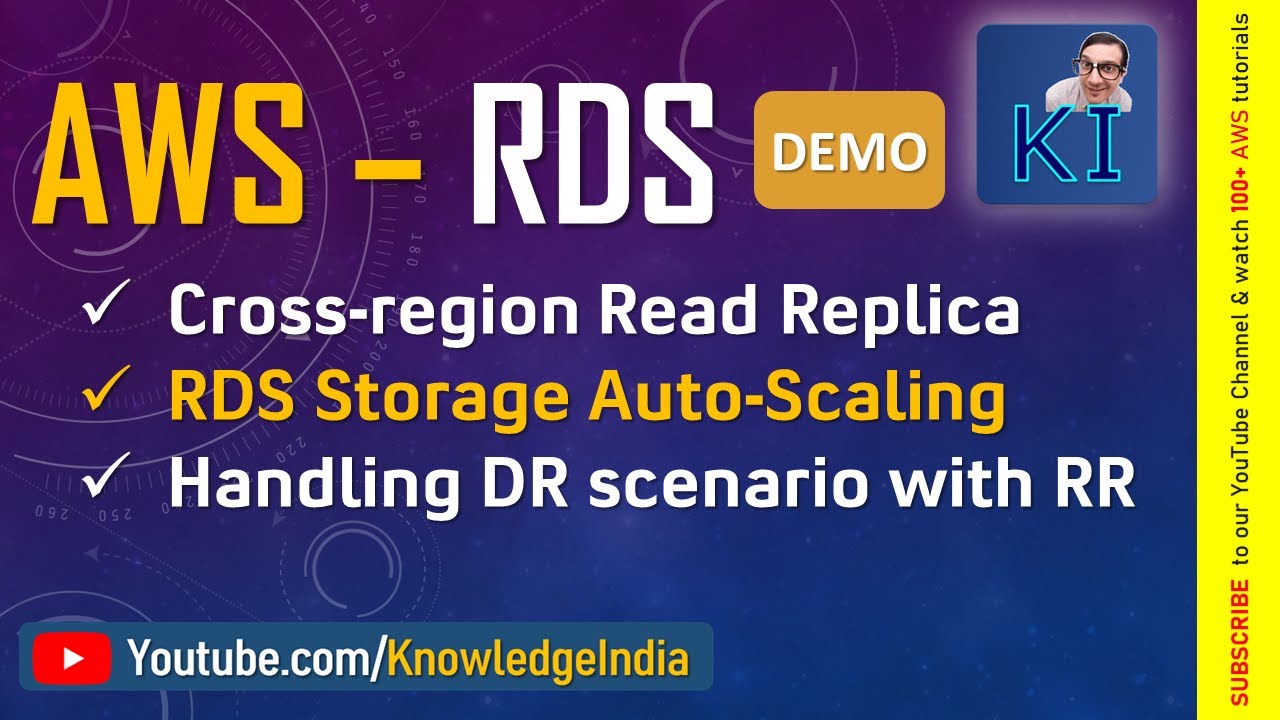AWS RDS Read Replica Complete DEMO | Cross-Region Read Replica | RDS Storage Auto-Scaling