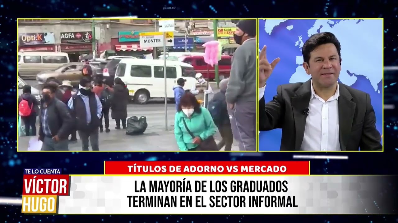 J&Oacute;VENES BOLIVIANOS ENFRENTAN UN FUTURO INCIERTO: T&Iacute;TULOS UNIVERSITARIOS Y SIN EMPLEO FORMAL 