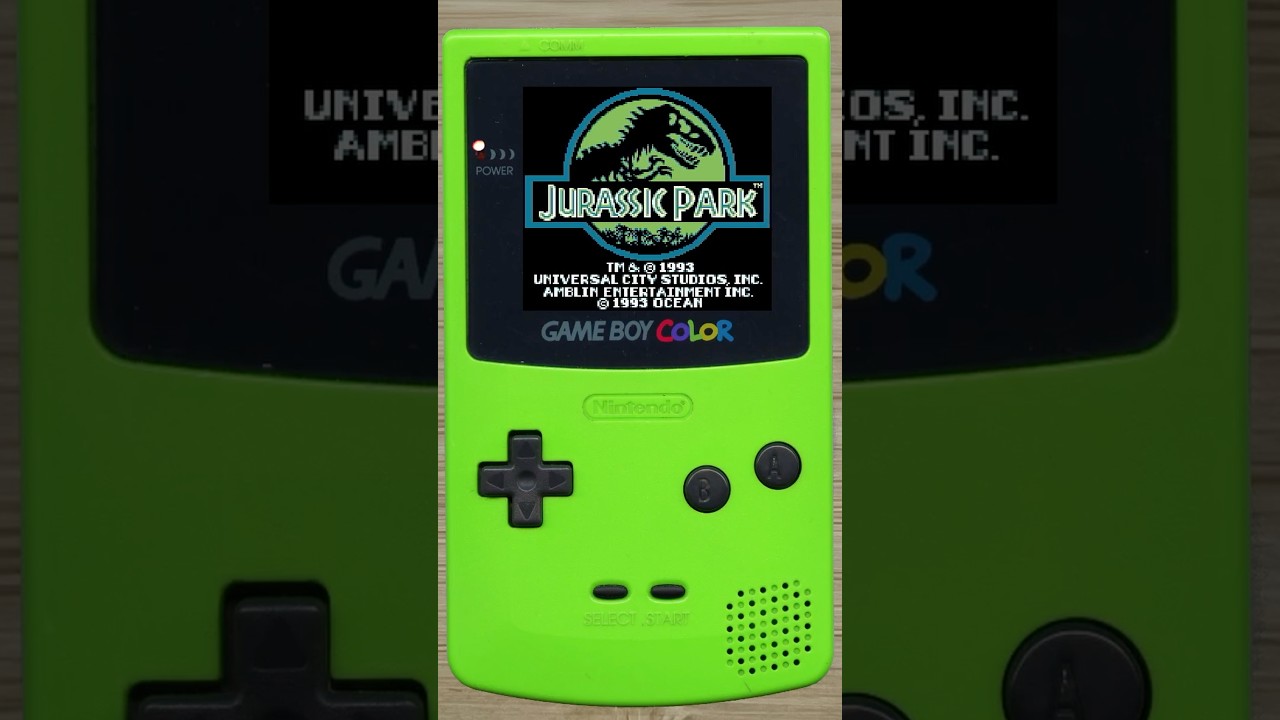 Jurassic Park (1993, Game Boy)