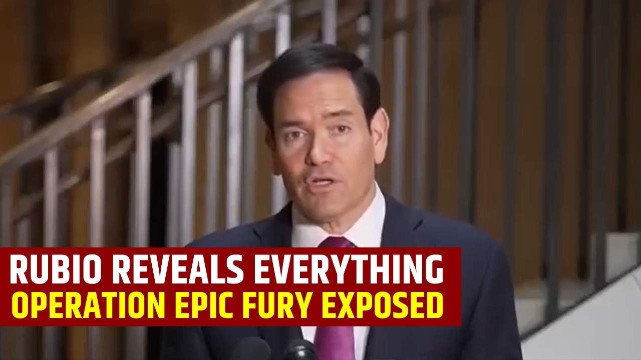 FULL VIDEO: Secretary Rubio's Shocking Press Briefing on Operation Epic Fury &mdash; Every Word Matters