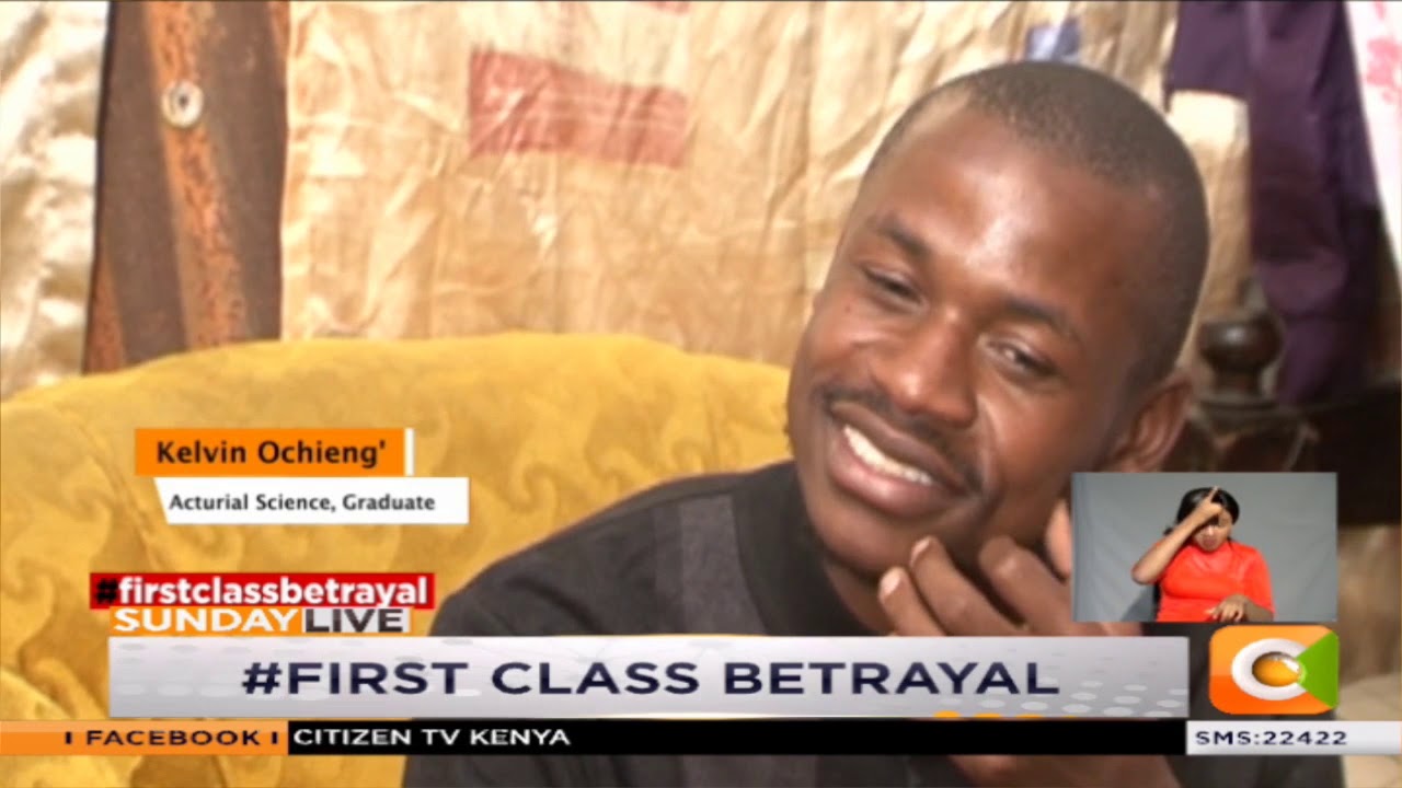| FIRST CLASS BETRAYAL | First class graduate lives on the streets