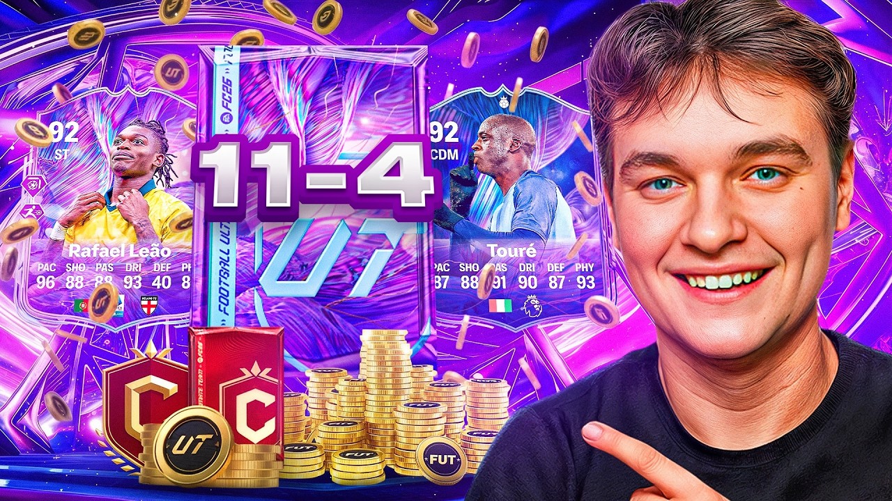 ILE ZAROBIĘ COINSÓW ZA 11-4 PODCZAS EVENTU FANTASY? | FC 26 ULTIMATE TEAM