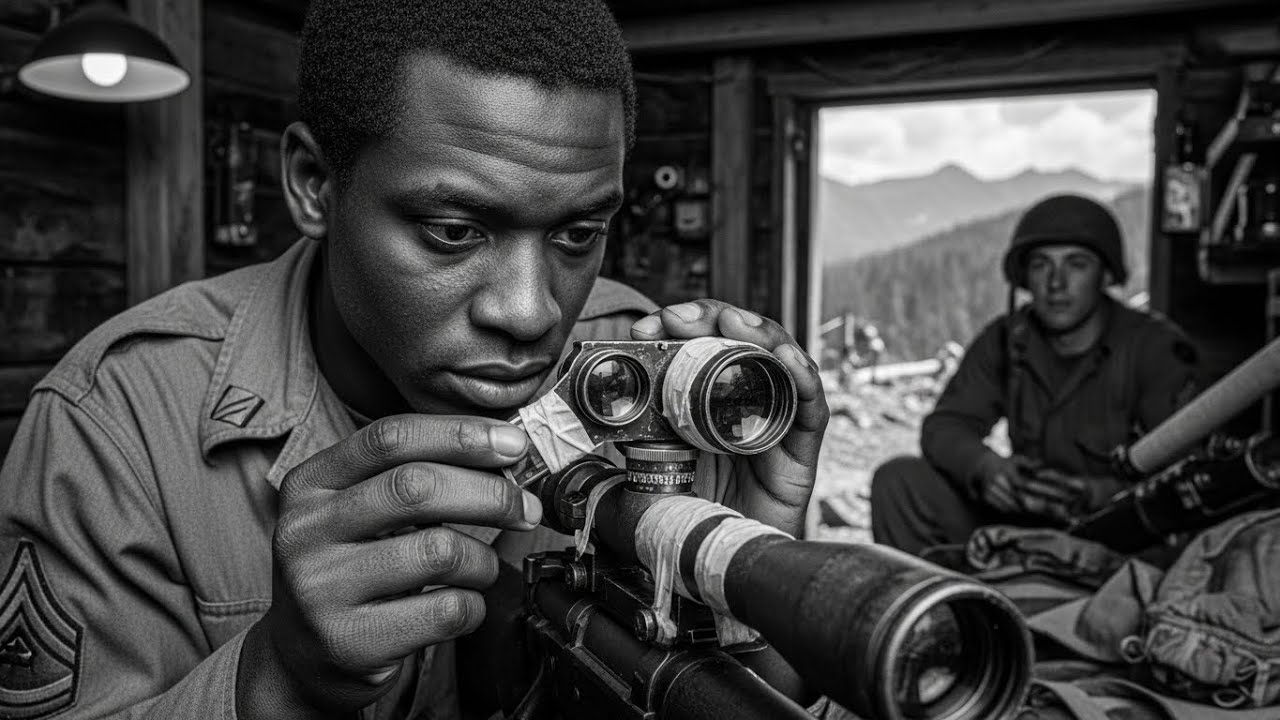 How One Black Sniper’s “75-CENT” Broken Scope Trick Hit German Officers from 800 Yards