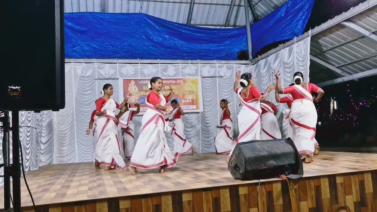 മഞ്ഞളാടുന്ന ദേവിക്ക് ഞാനൊരു മഞ്ഞൾ/Manjaladunna Devikku Njanoru#song#dance #kaikottikali #nadanpattu