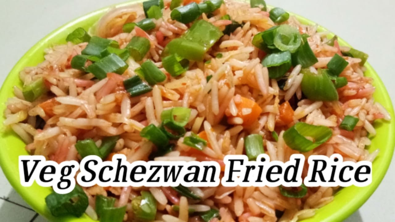 Schezwan Fried Rice Recipe ||  शेजवान फ्राइड राइस || In 10 Minute
