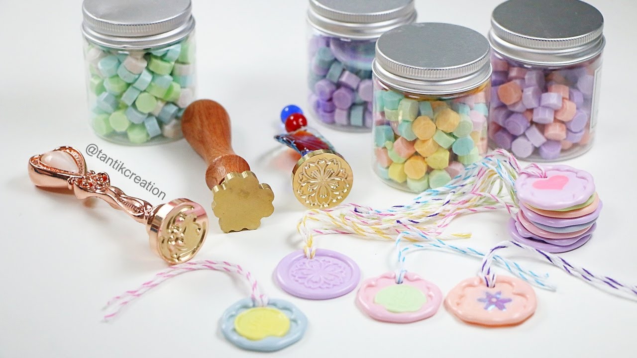 DIY Wax Seal Pendants Featuring Beebeecraft