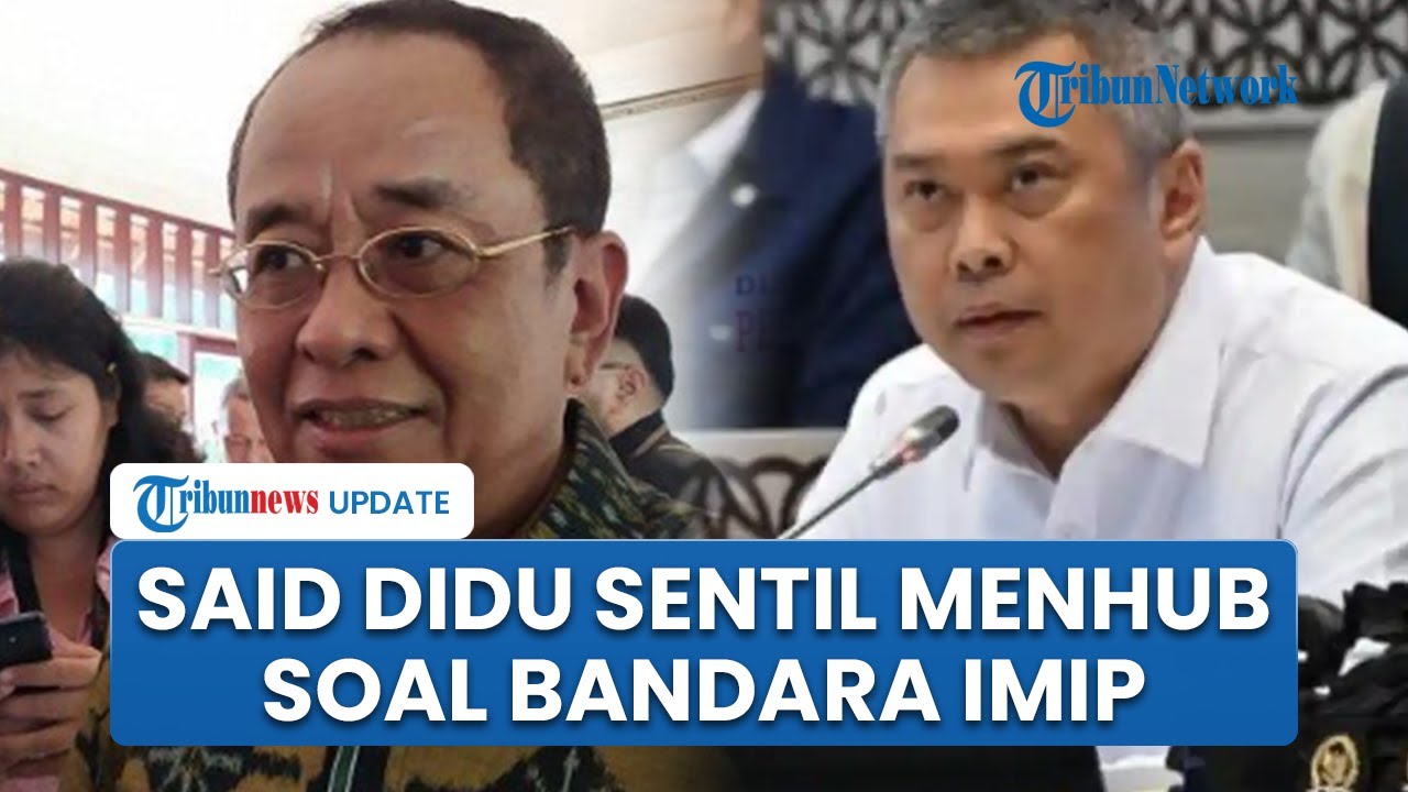 Said Didu Tuding Menhub Dudy Beri Izin Terbang Khusus Bandara Milik Asing di Morowali: RI Digadai?