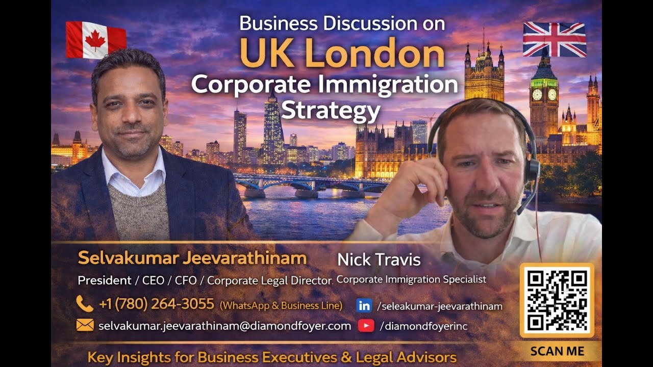 UK London Corporate Immigration Strategy | Executive Business Discussion