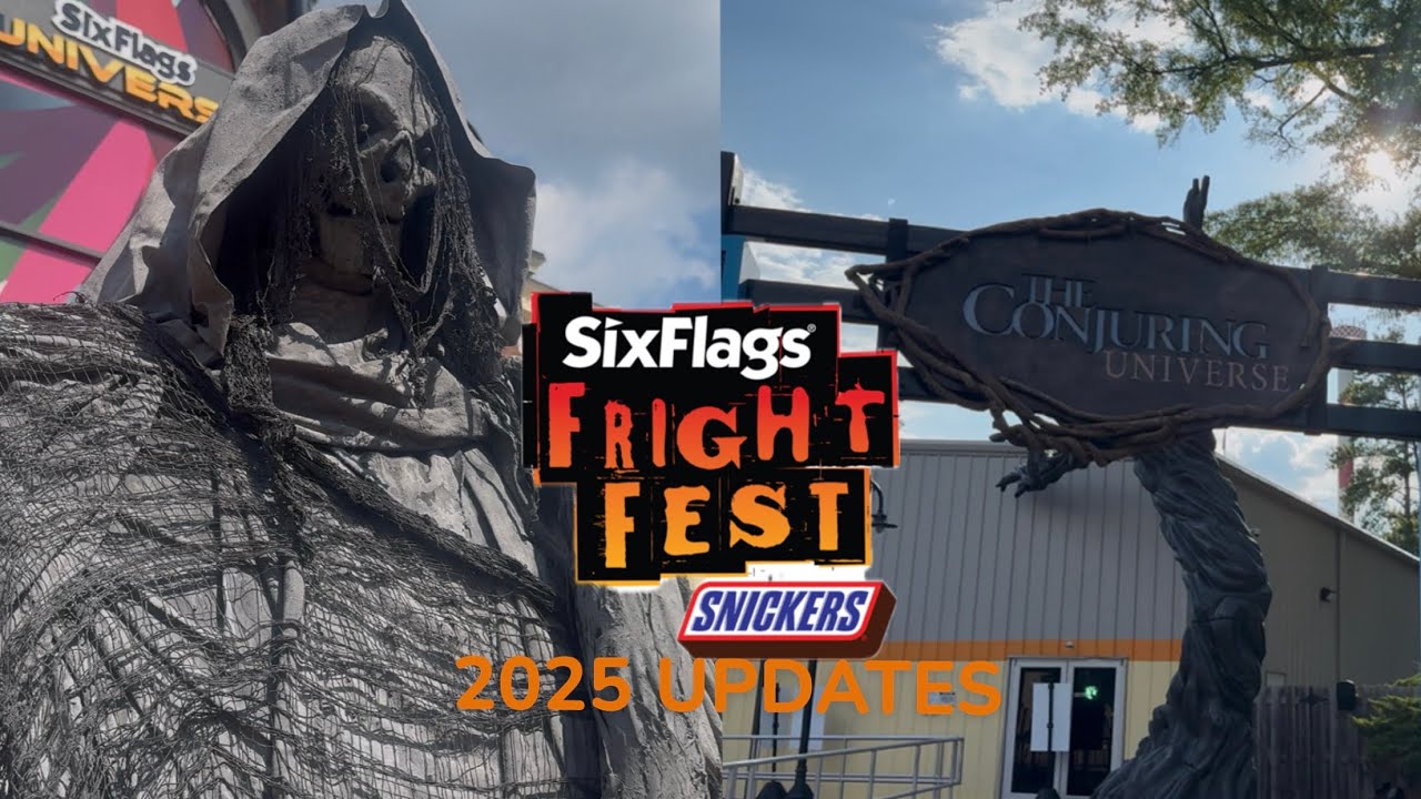 Sixflags over Georgia (fright Fest updates 2025)￼