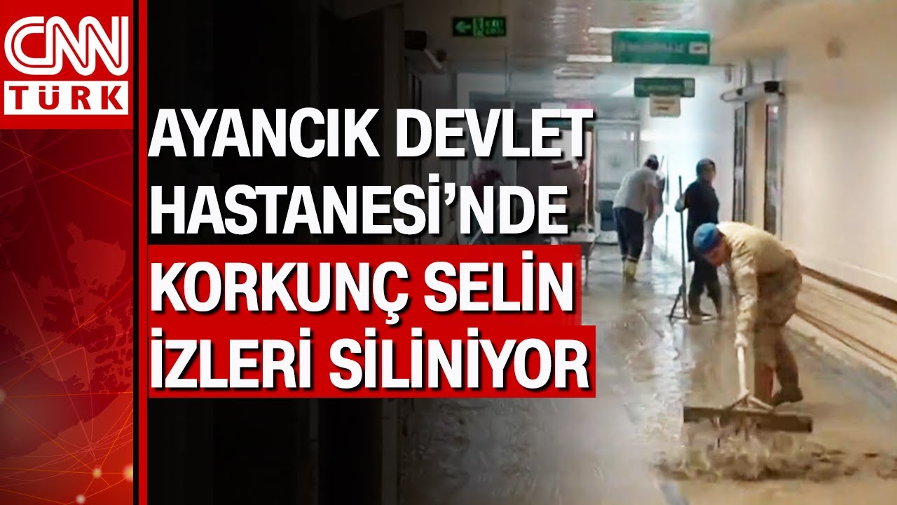 Sinop Ayancık'ta sel felaketinin izleri silinmeye çalışılıyor