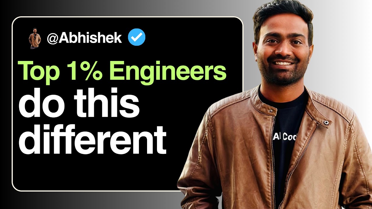 This is what Top 1 Percent Engineers do different.