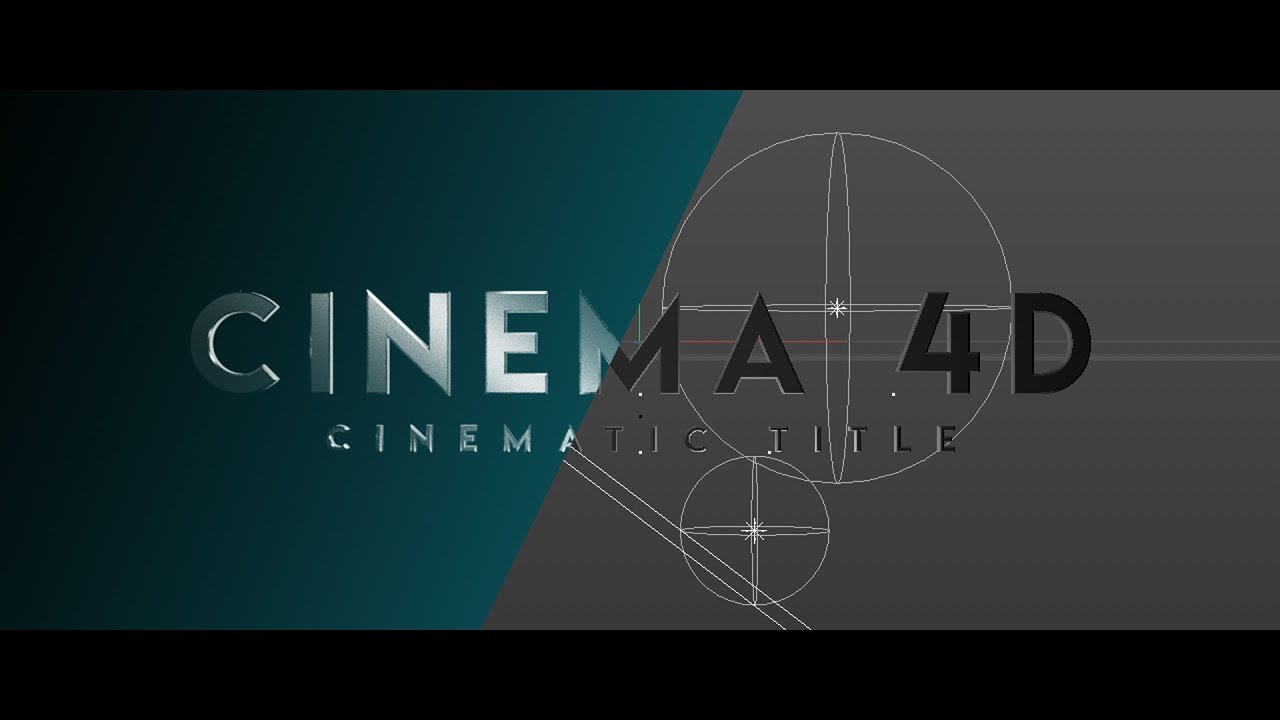 CINEMATIC INTRO TUTORIAL | CINEMA 4D | ARNOLD RENDER | 3D RENDER
