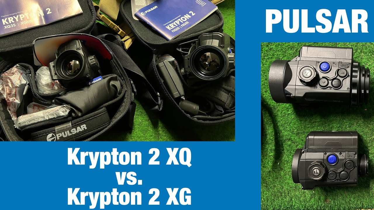 Krypton 2 FXQ 35 vs Krypton 2 FXG 50 – Welches ist das bessere Wärmebildvorsatzgerät 2023?