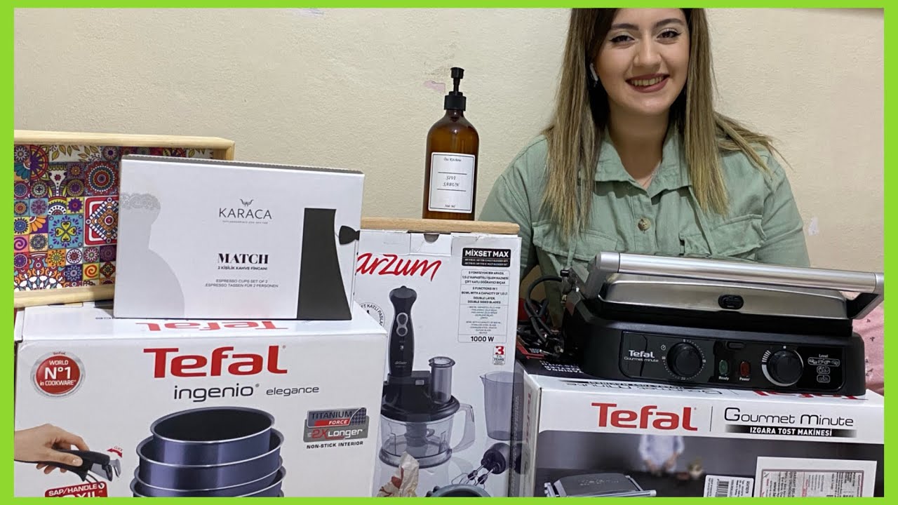 UYGUN FİYATLI ÇEYİZ ALIŞVERİŞİ 28 | HEDİYE VERİYORUM | TEFAL | PAŞABAHÇE | TRENDYOL