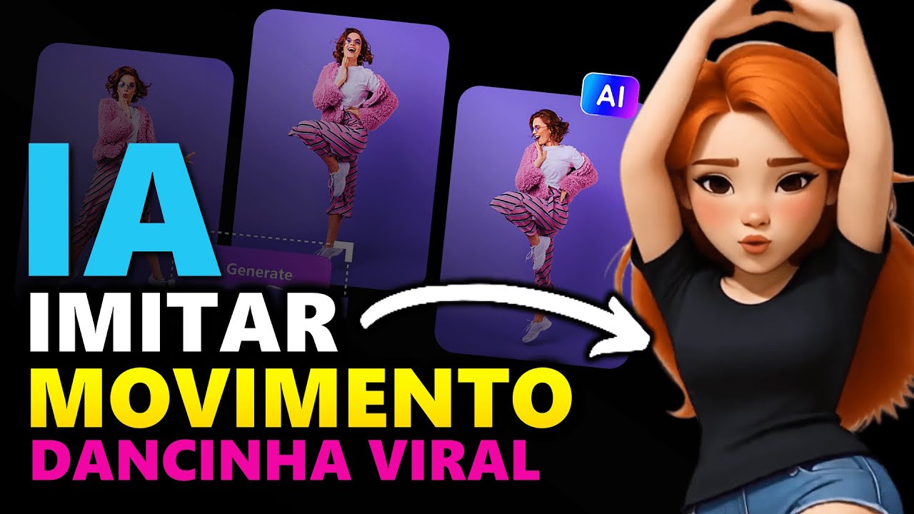 Essa IA Imita Movimento de V&iacute;deo para fazer Dancinha Viral - Veja o Tutorial de Como Fazer