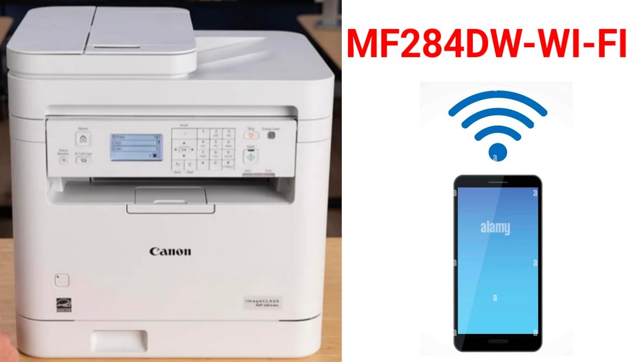 HOW TO CONNECT WI-FI MF284DW ANDROID PHONE AND IPHONE APPLE 