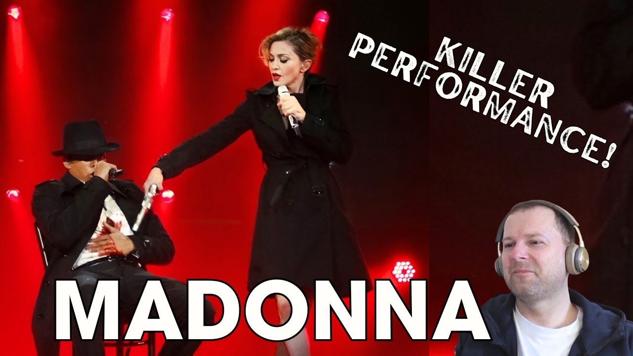 MADONNA- BEAUTIFUL KILLER / JE T'AIME (Live Paris L'Olympia Reaction)