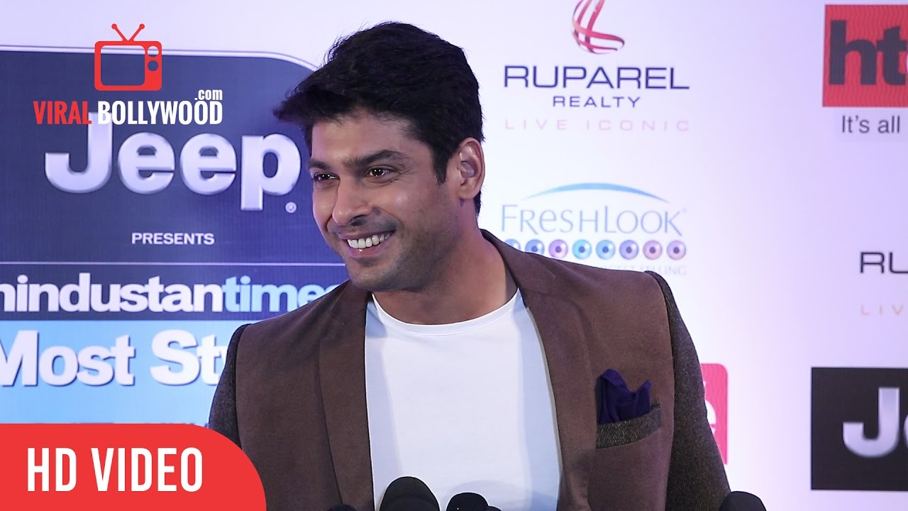 Siddharth Shukla at HT Most Stylish Awards 2017 | Viralbollywood