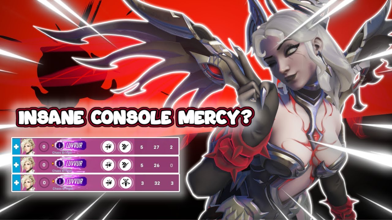 The Most ANNOYING CONSOLE Mercy!👹 - Season 19 - Overwatch 2!