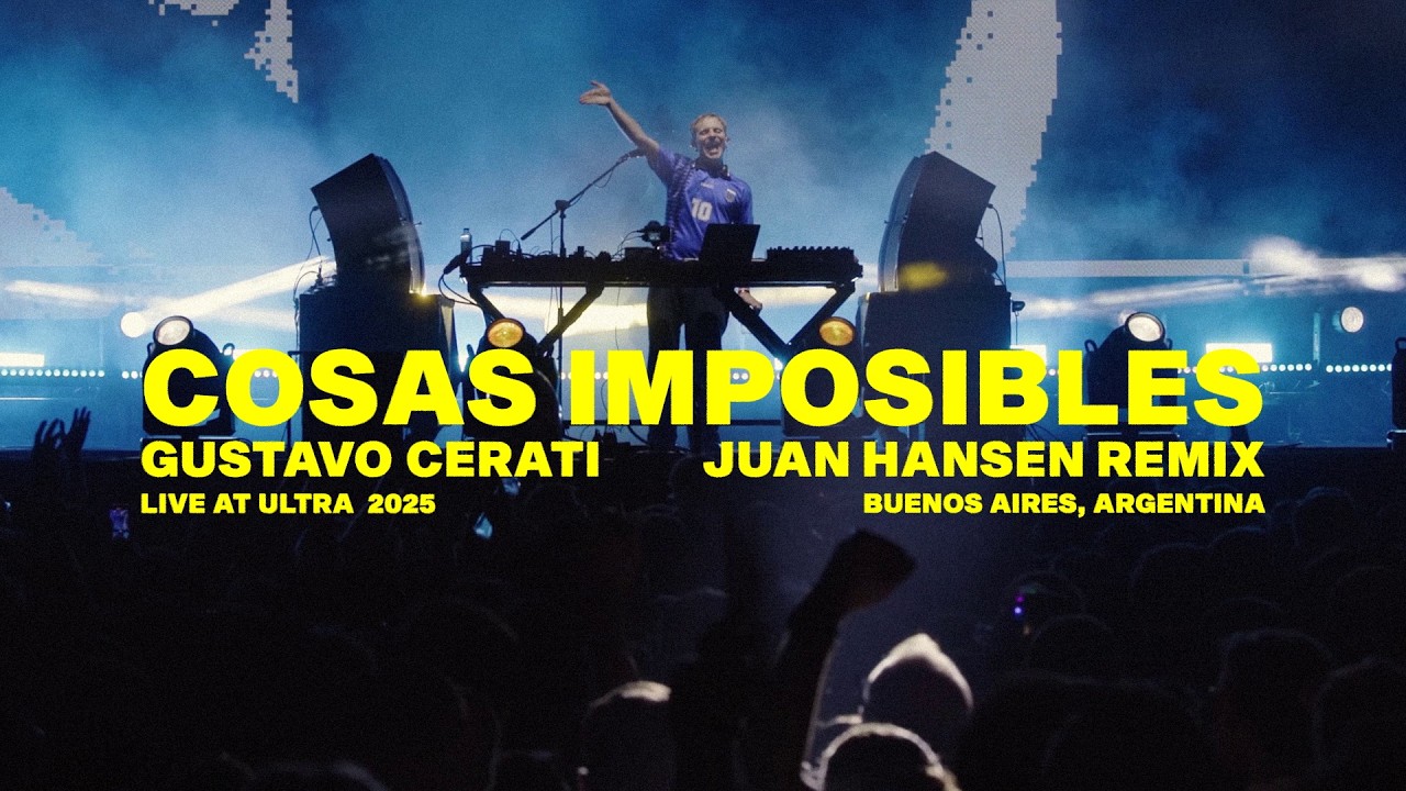 Cosas Imposibles - Gustavo Cerati (Juan Hansen Rmx) Live @ ULTRA MUSIC FESTIVAL (Buenos Aires) 2025