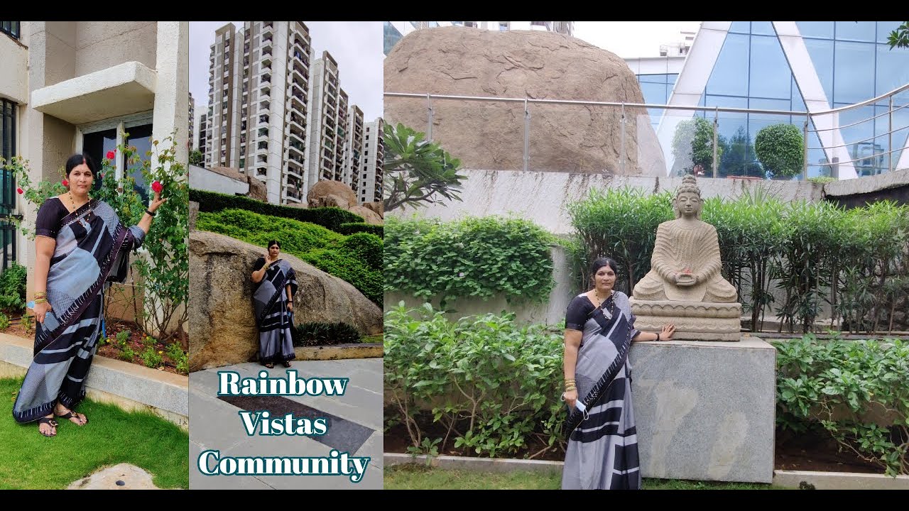 ఆహ్లాదకరమైన రెయిన్బో విస్తాస్ గేటడ్ కమ్యూనిటీ టూర్ | Rainbow Vistas gated community tour | #rainbow