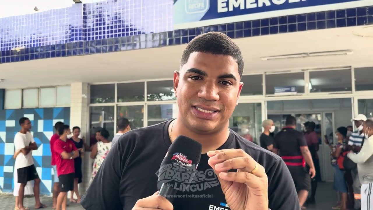 CAOS NA POLICLÍNICA E MATERNIDADE BARROS LIMA 🚨 EMERSON FREITAS 