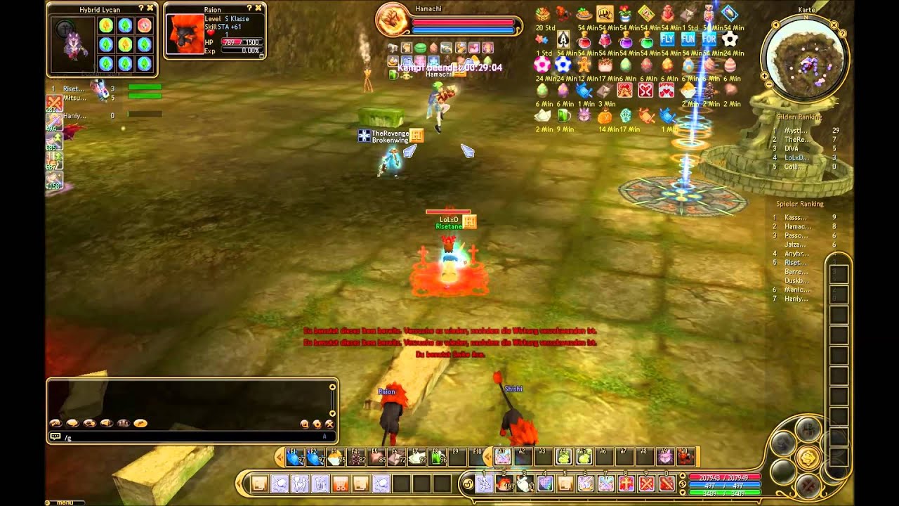 [FLYFF] GuildSiege Devos 07/06/2014 - Risetane