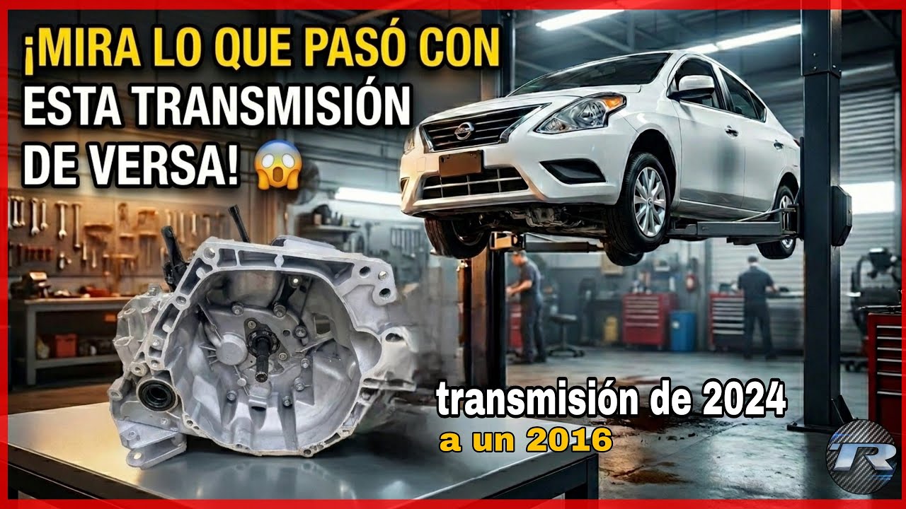 COMO BAJAR TRANSMISIÓN /VERSA -MARCH