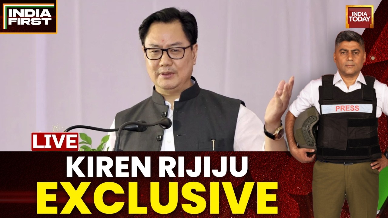 LIVE: Kiren Rijiju Hits Back at Rahul Gandhi From India-China Border | India First | Gaurav Sawant