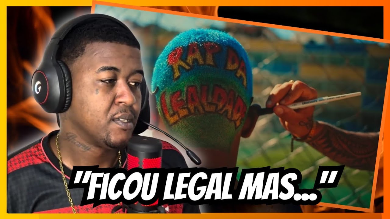 Jhony REACT - RAP DA LEALDADE 🌻- Filipe Ret ( Clipe Oficial )