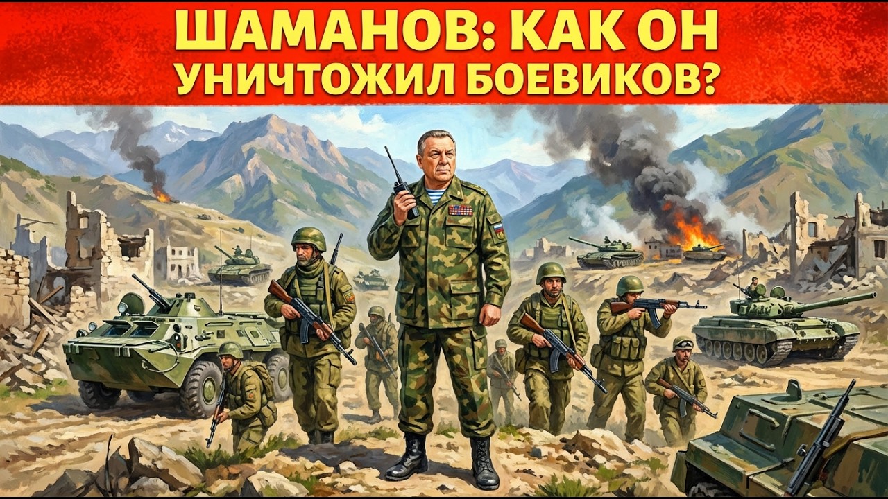 ГЕНЕРАЛ ШАМАНОВ: ЧЕЛОВЕК, КОТОРЫЙ СЛОМАЛ ХРЕБЕТ ЧЕЧЕНСКИМ БОЕВИКАМ