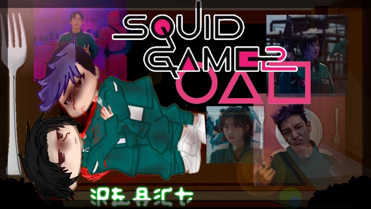 Squid game S2 react a tik toks S1 e S2 🇱🇷 and 🇧🇷 |gacha club|