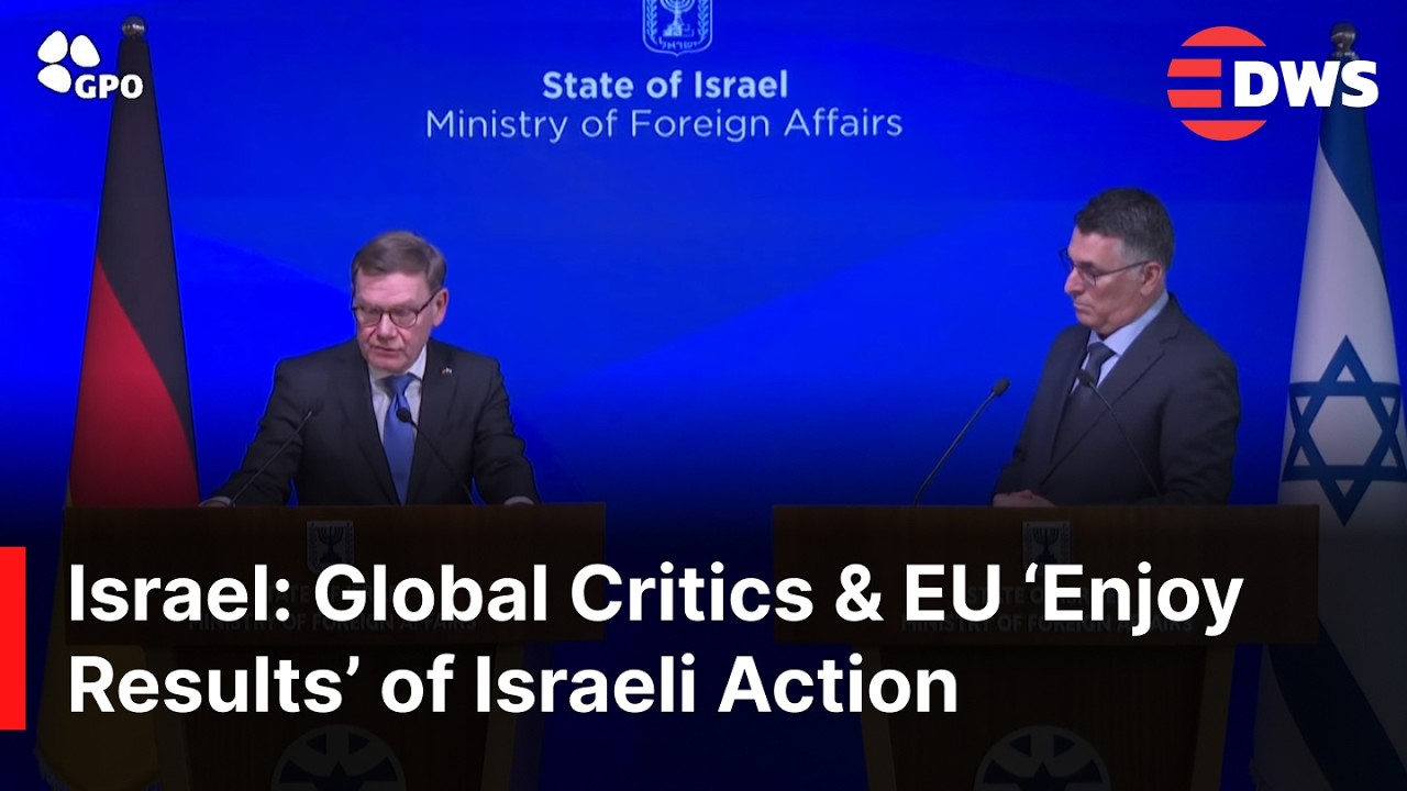 FULL PRESSER: German FM Vows FULL Support for Israel on Iran War, Issues Stern Warning | AC1G