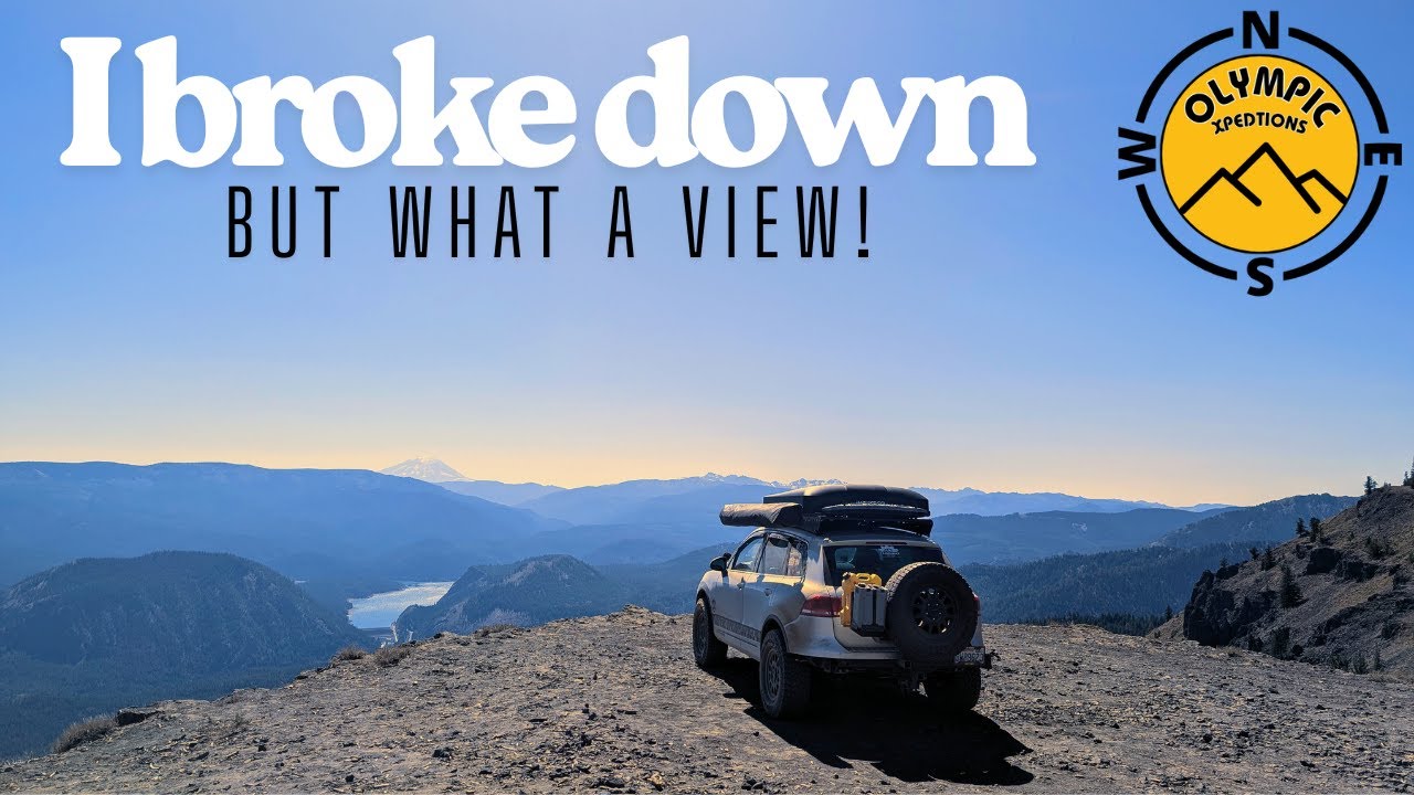 I break down 6 hours away and on top of Bethel Ridge...But what a view!