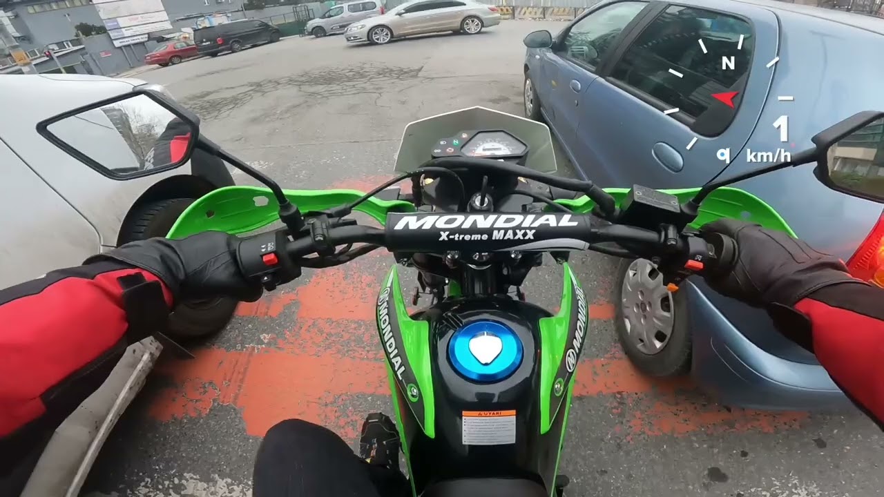 MONDIAL X-TREME MAXX 200i şehiriçi gezinti (Kroniksiz ve sorunsuz)