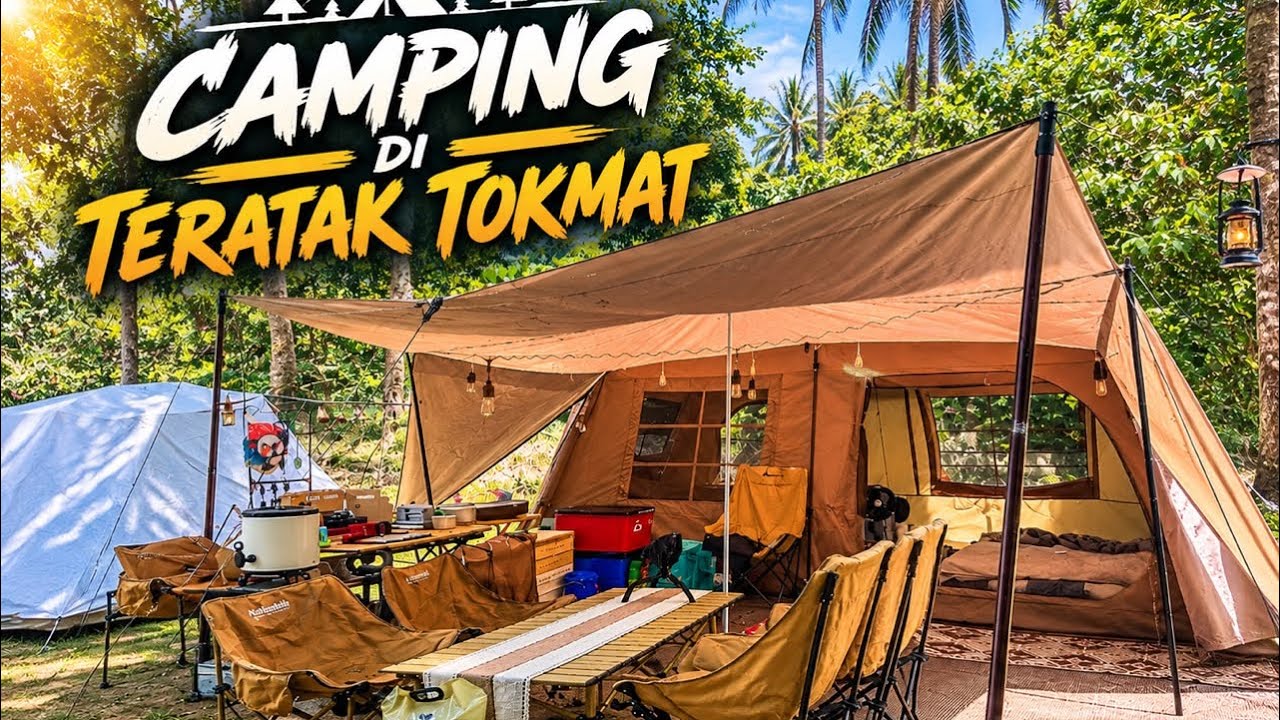 Camping di Teratak Tokmat Campsite di Sg Gabai Hulu Langat. Best ! 