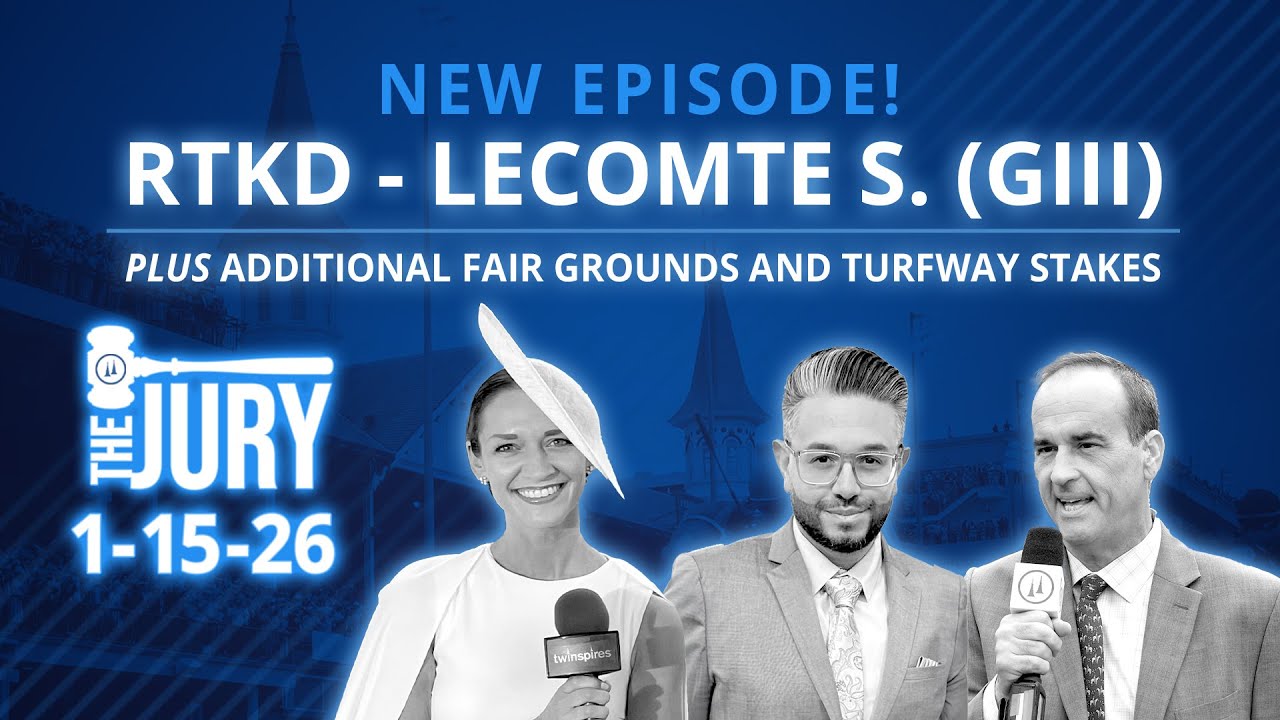 TwinSpires Jury episode 125 | Lecomte S. & Leonatus S. Preview Show