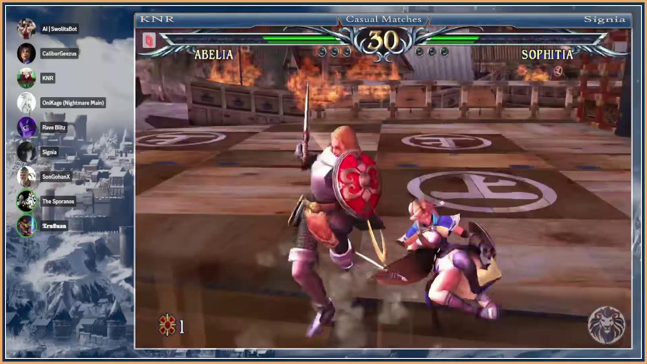 Happy New Year! Soulcalibur 3 Lobby Night!