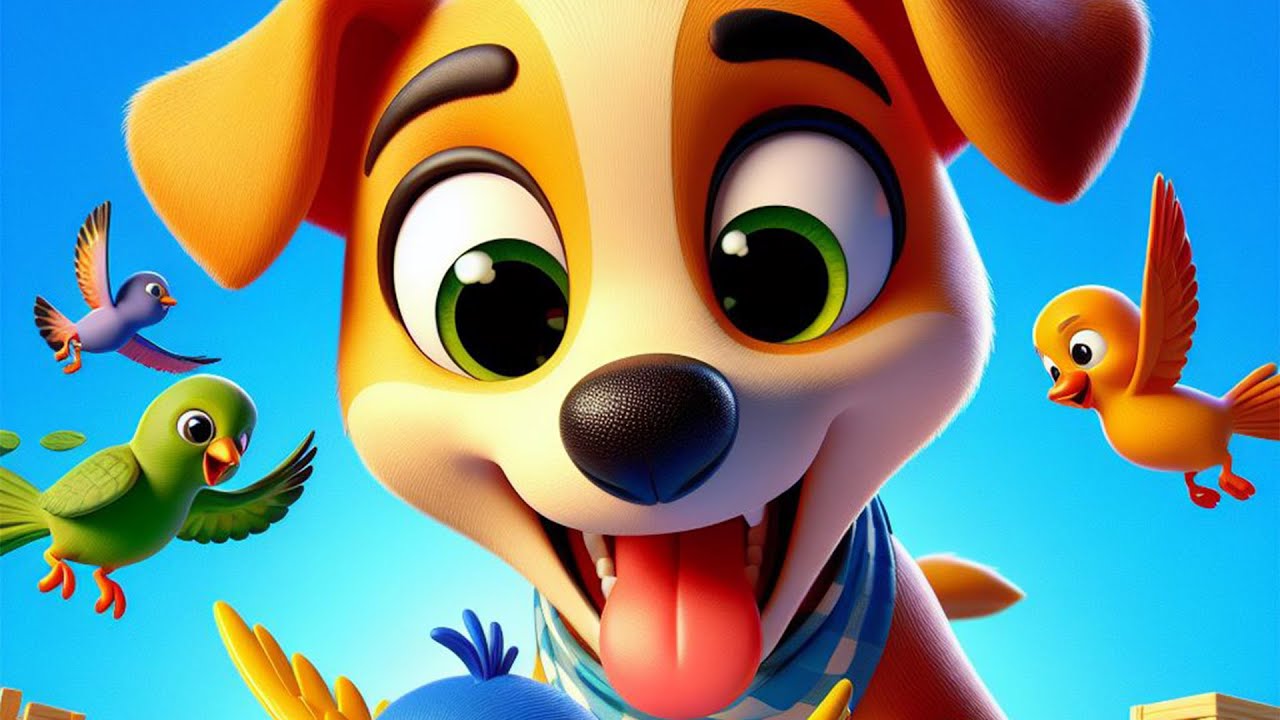 Il cucciolo gioca con gli uccellini (30 MIN) - Canzoni e Rime per Bambini