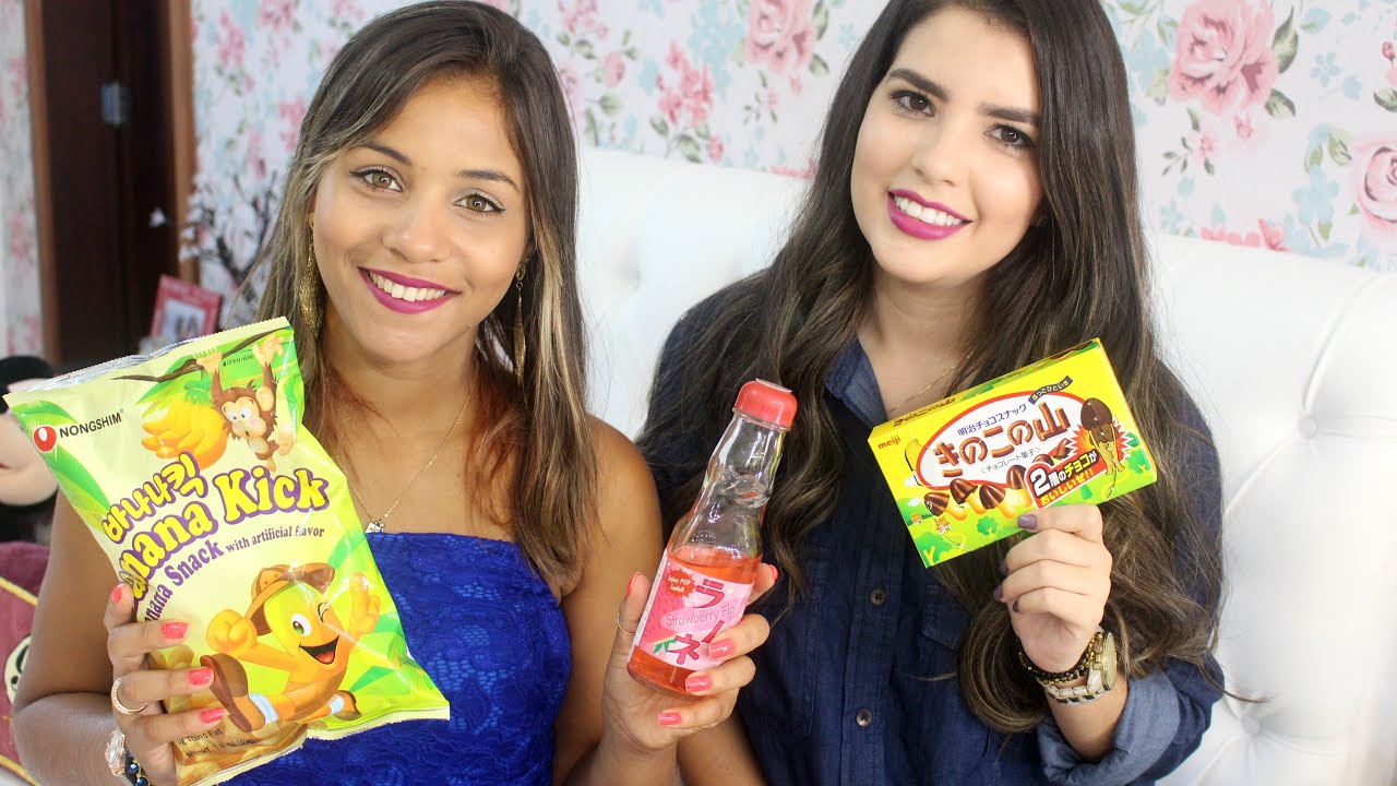 Provando Doces Japoneses | Salgados, Bebidas e Doces  | Carol Chagas