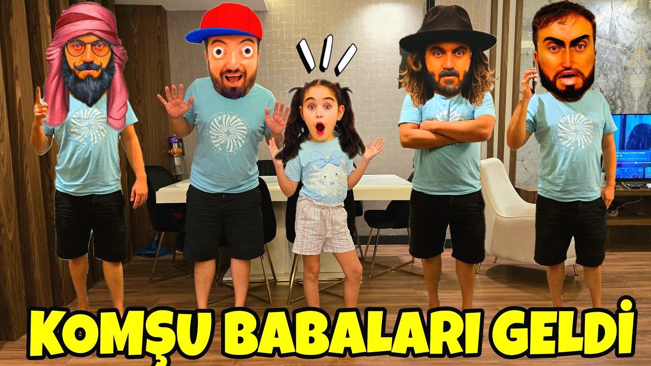ELİF SİNEM KOMŞU BABALARI BİZE GELDİLER !! BABAM KAÇTI !! NEREDE ??