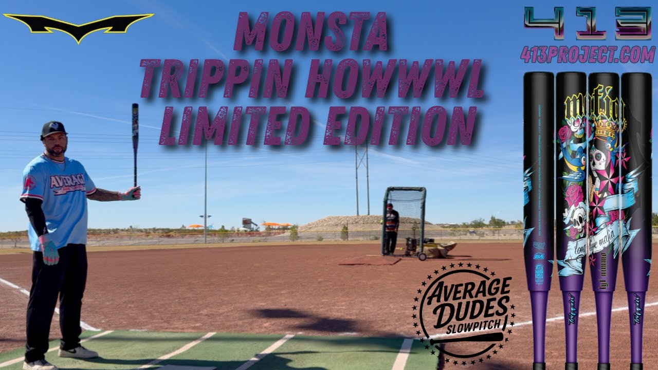 Monsta Trippin Howwl Limited Edition | Обзор биты USSSA Slowpitch