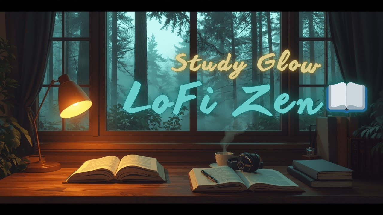 LoFi Zen 📖 Study Glow | 10 Calm Tracks for Focus, Study & Relaxation in Nature