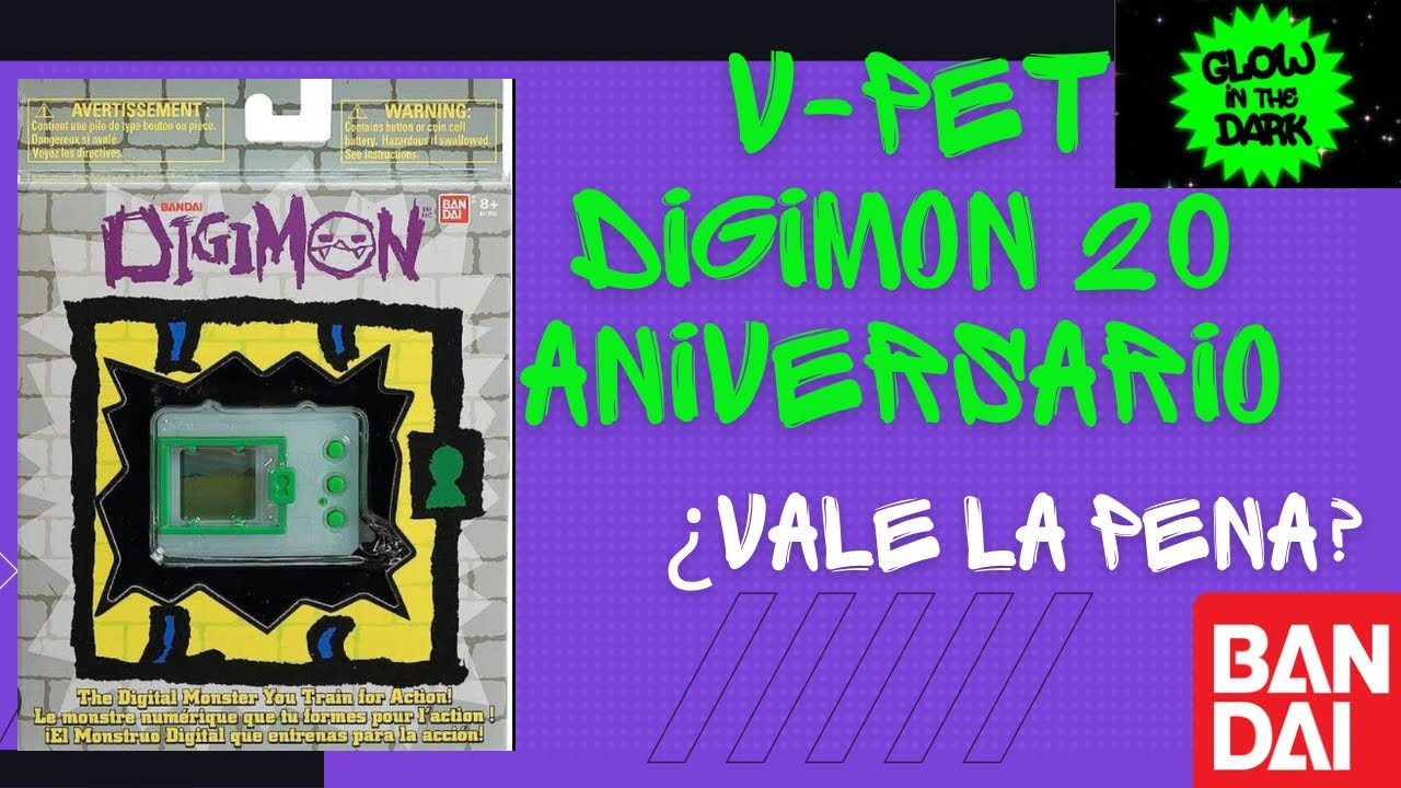 El Digivice mas infravalorado V-PET Digimon 20 Aniversario.