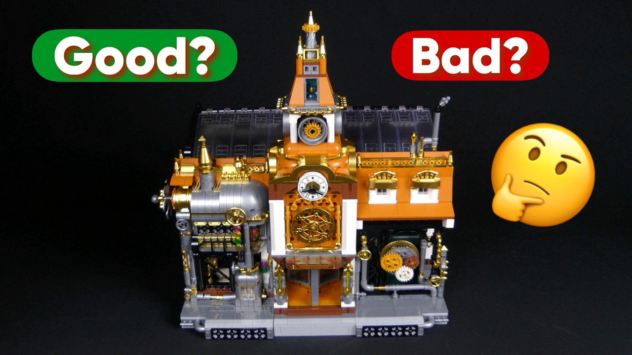 Pantasy Steampunk Railway Station Review!