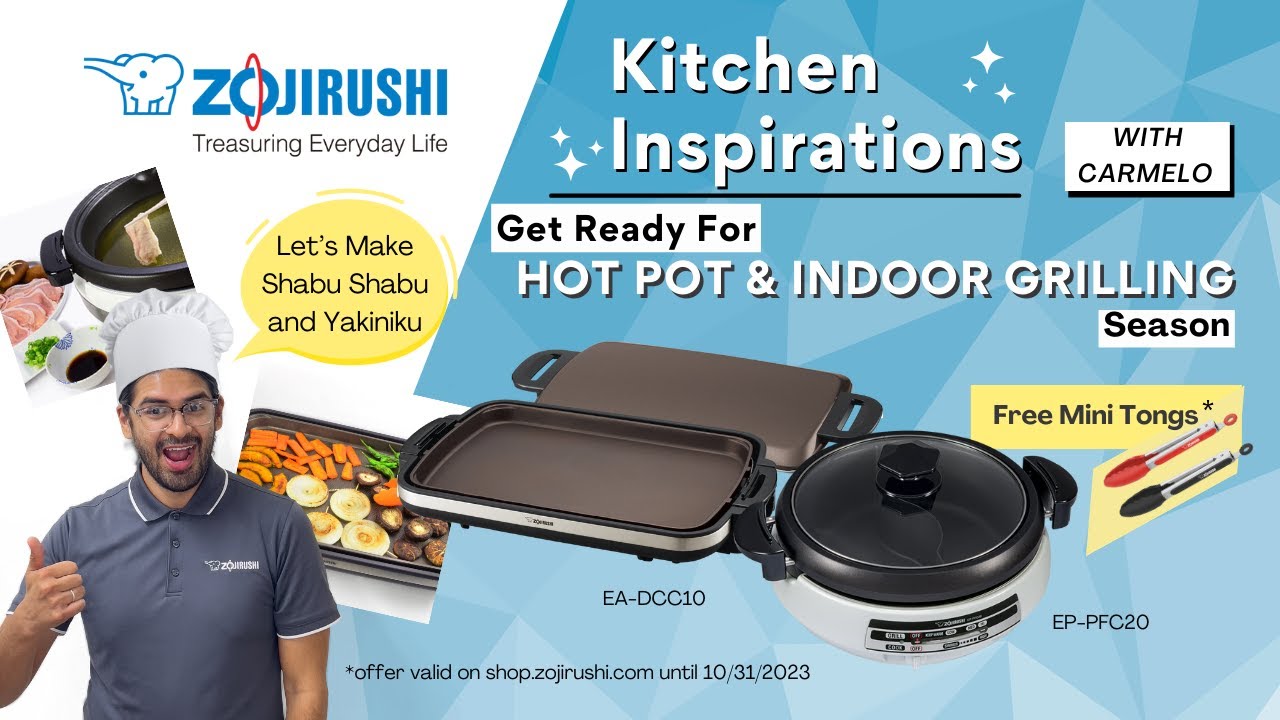Zojirushi Kitchen Inspirations: Let's Cook Shabu Shabu & Yakiniku