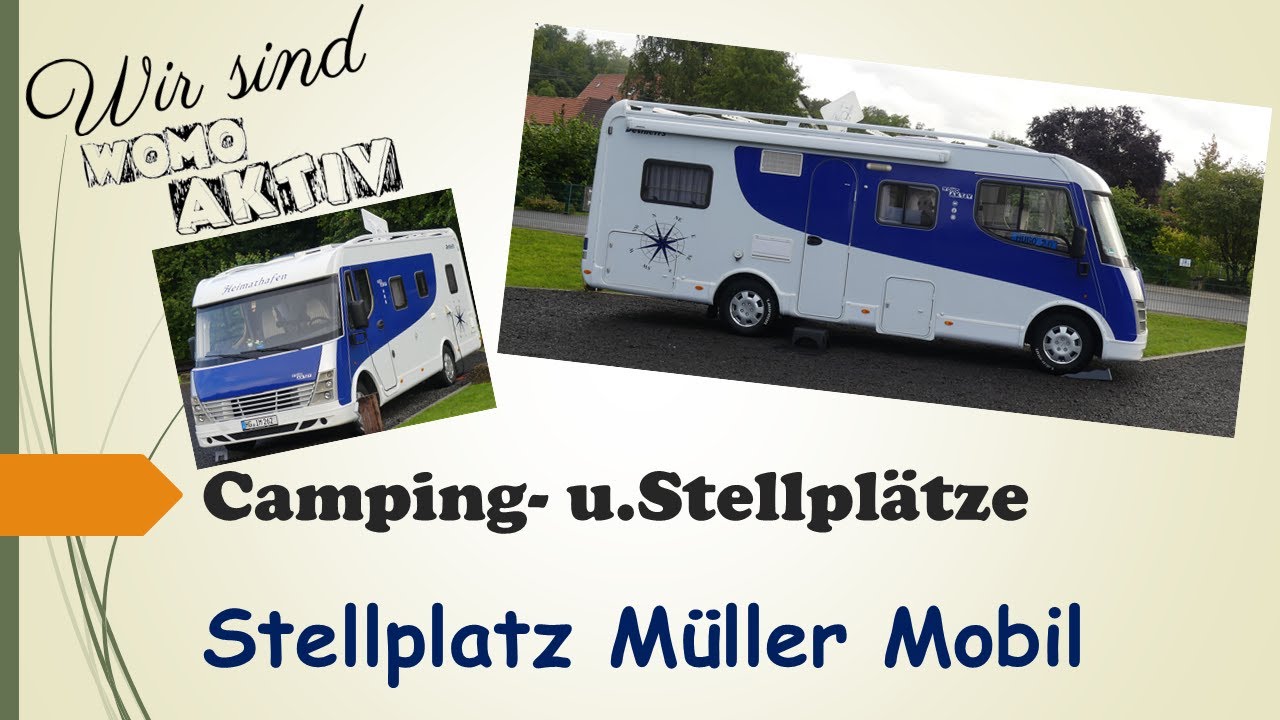 Wohnmobilstellplatz Müller Mobil am Vulkanradweg #camper #campervan #vanlife #camping #womoaktiv