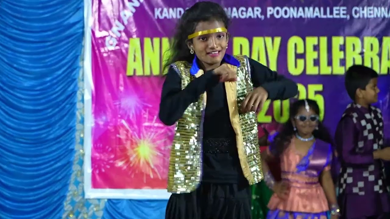 Hindi dance , Gnana Sundaram N&P School poonamallee, Annual day Hindi dance , Hindi dance 2025