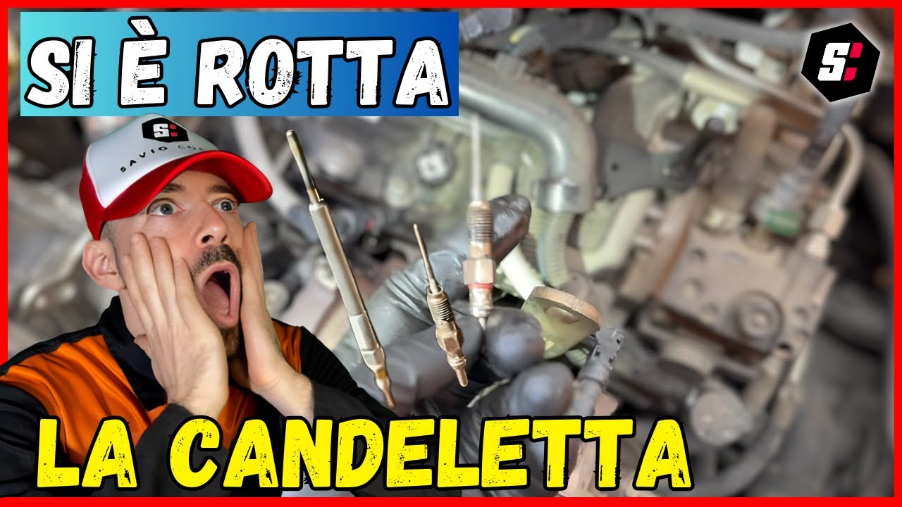CANDELETTA ROTTA FIAT TIPO MJT - Glow plug removal stuck